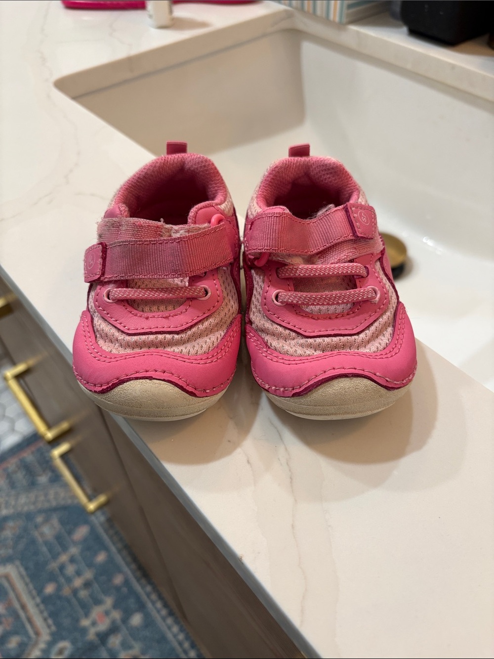 Stride Rite Toddler Pink Athletic Sneakers